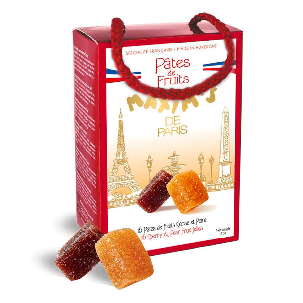 Maxim's Paris - Assorted Fruit Jellies, 16pc, 4oz (112g) Gift Box