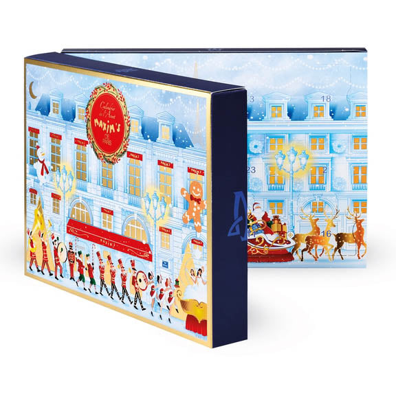 Maxim's Paris - Chocolate Squares Advent Calendar, 5oz (142g)