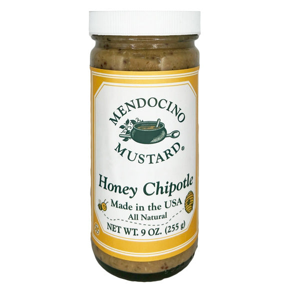 Mendocino Mustard Honey Chipotle, 255g (9oz) Jar