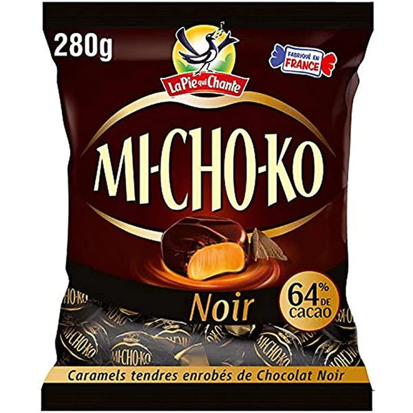 Michoko Caramel Candies From France, 100 gr 3.5 oz bag, Twelve