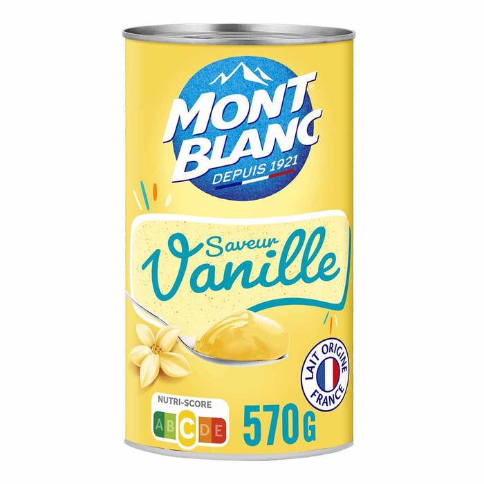 Mont Blanc Dessert Vanilla, 570g (20.1oz) Tin