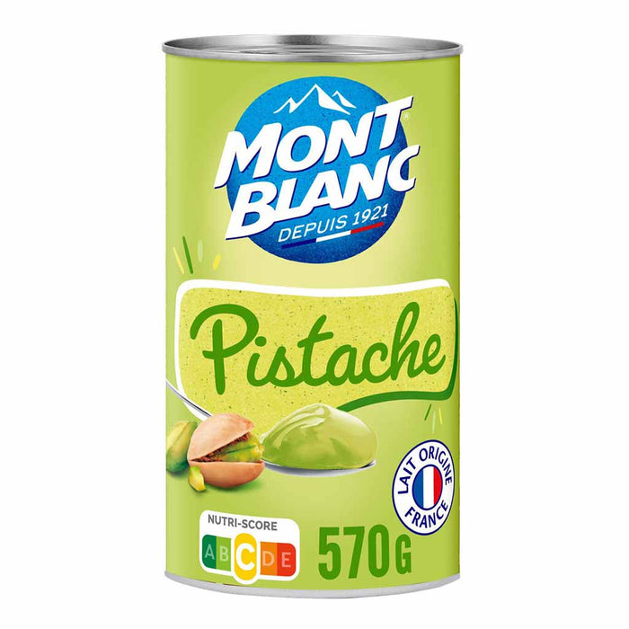 Sauce dessert à la pistache Mont Blanc, boîte de 570 g (20 oz)