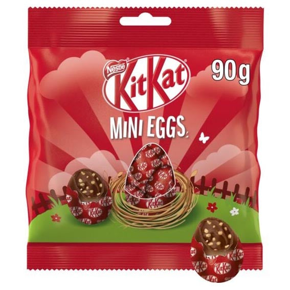 Nestlé - Mini œufs de Pâques en chocolat Kitkat, 90 g (3,1 oz)