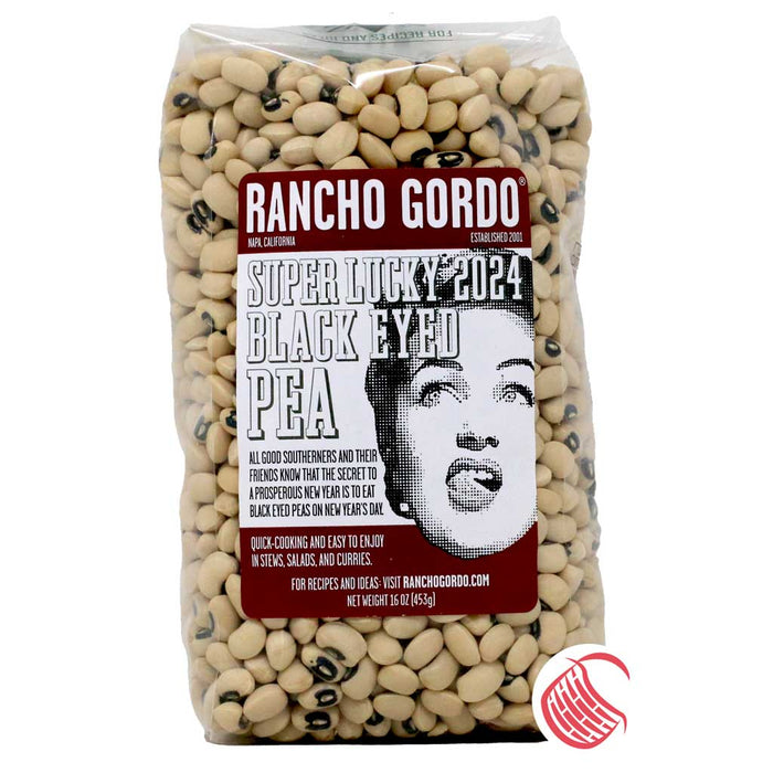 Rancho Gordo - Black Eyed Peas 'Super Lucky 2024', 1lb
