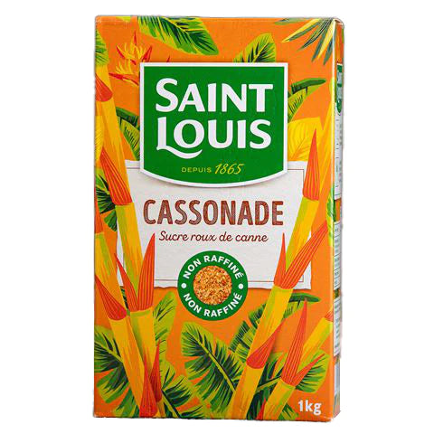 Saint Louis Cassonade Brown Sugar (Pure Cane), 35.2 oz (1 kg)