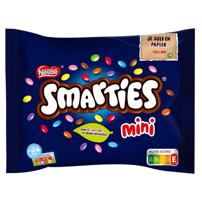 Mini bonbons au chocolat au lait Smarties, 375 g (13,2 oz)