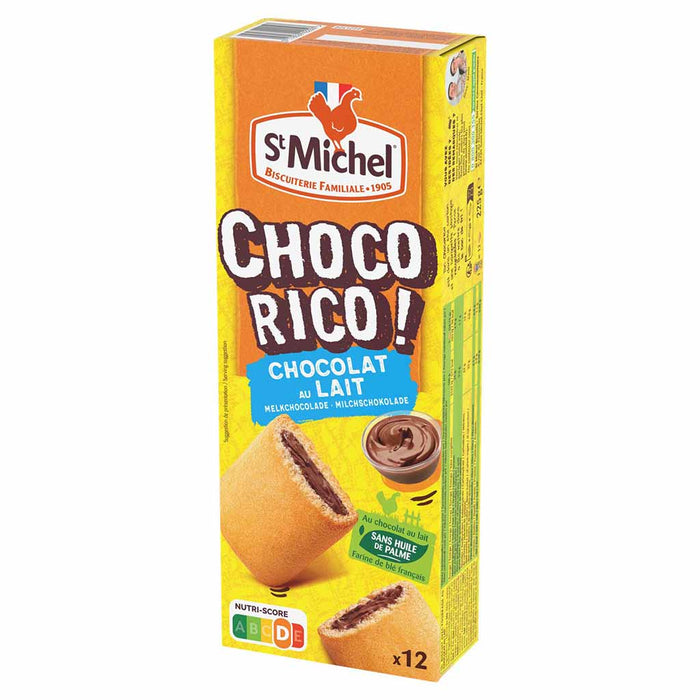 Biscuits au chocolat au lait St Michel Chocorico, 225 g (8 oz)