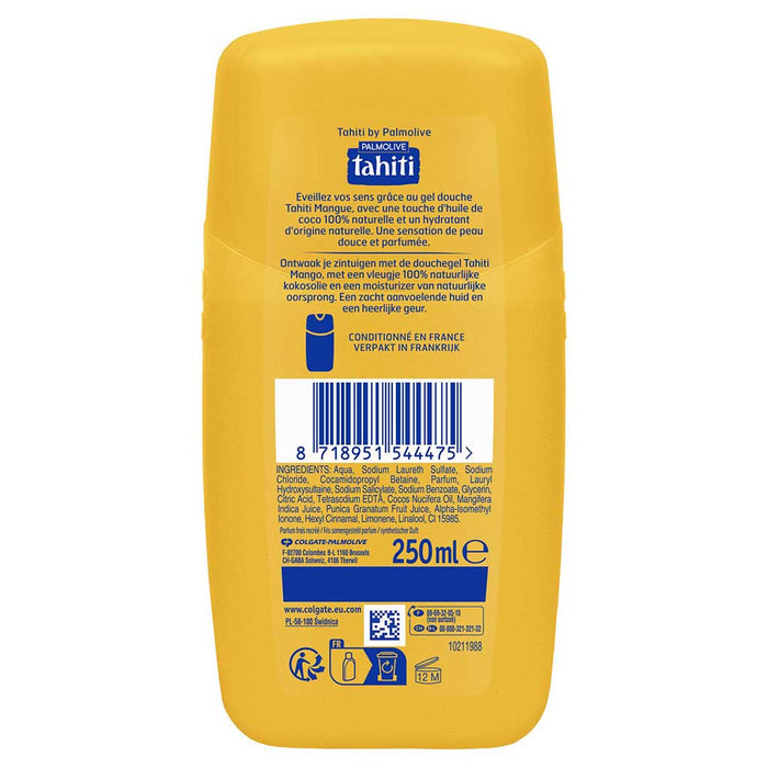 Tahiti Shower Gel - Mango & Coconut Oil, 250ml (8.8oz)