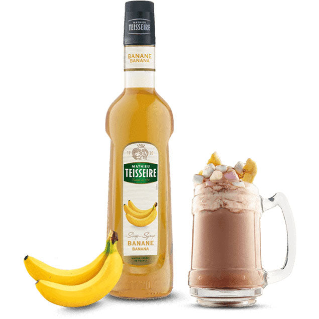 Teisseire Banana Syrup Professional Line, 70cl (23.6 fl oz)