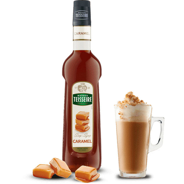 Teisseire Caramel Syrup Professional Line, 70cl (23.6 fl oz)