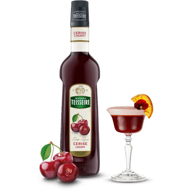 Teisseire Cherry Syrup Professional Line, 70cl (23.6 fl oz)