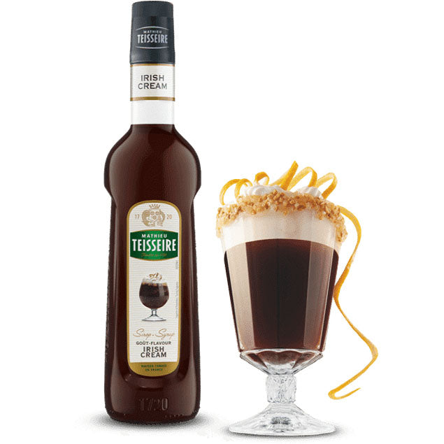 Teisseire Irish Cream Syrup Professional Line, 70cl (23,6 fl oz)