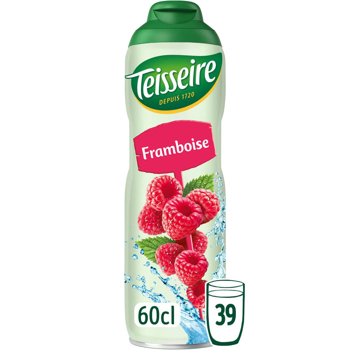 Teisseire - Raspberry Syrup, 60cl (20.3 fl oz)