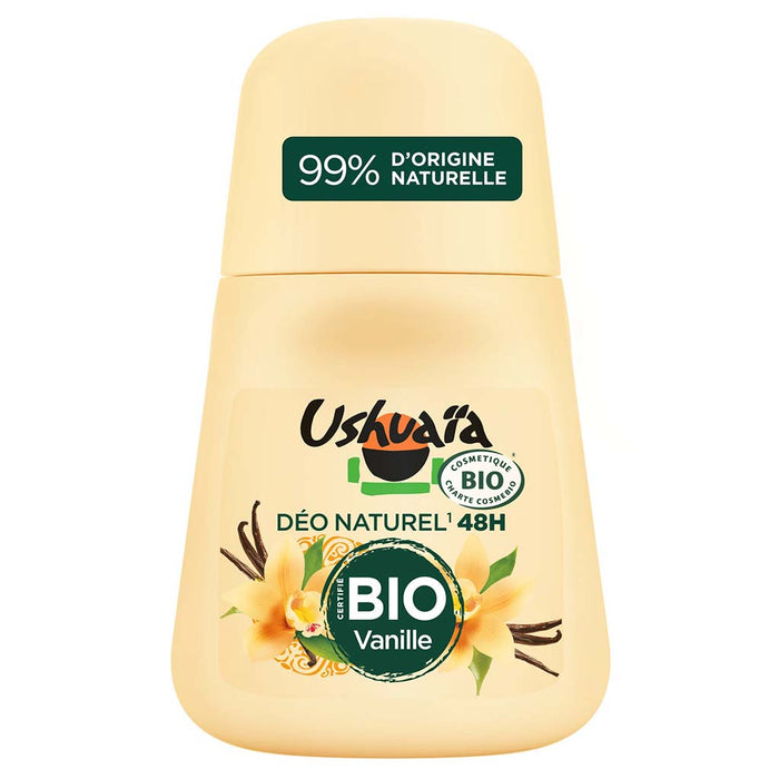 Ushuaia - Roll-on Natural Vanilla Deodorant, 50ml (1.6 fl oz)