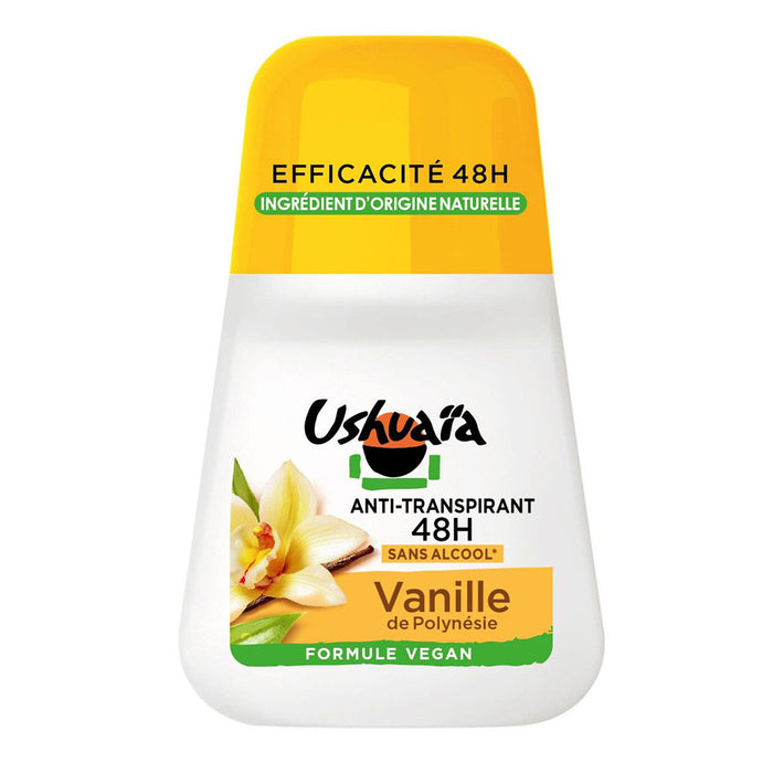 Déodorant roll-on vanille polynésienne Ushuaia, 50 ml (1,6 fl oz)
