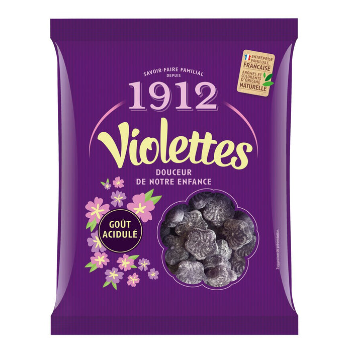 Verquin - Bonbons sans violette, sans sucre, 100g (3.6oz)