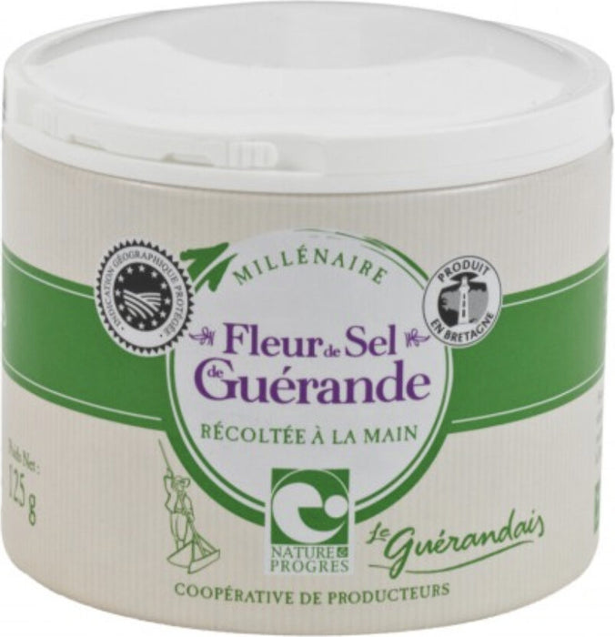 Le Guérandais - Sel marin à la fleur de sel, 125 g (4,4 oz)