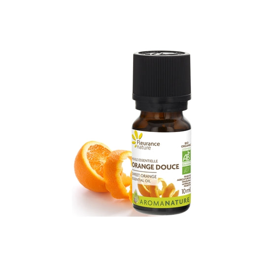 Organic Sweet Orange Essential Oil, 10ml (0.3 fl oz) - myPanier