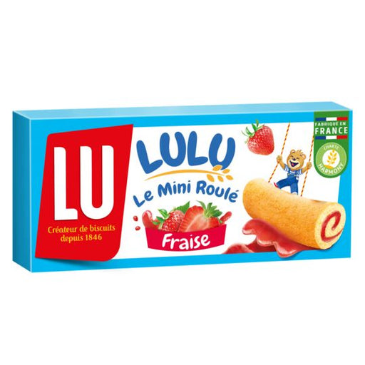 LU - Lulu Mini Strawberry Rolls, 150g (5.3oz) - myPanier
