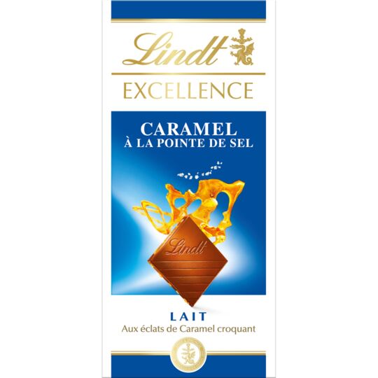 Lindt Excellence Salt Milk , 100g (3.6oz) - myPanier