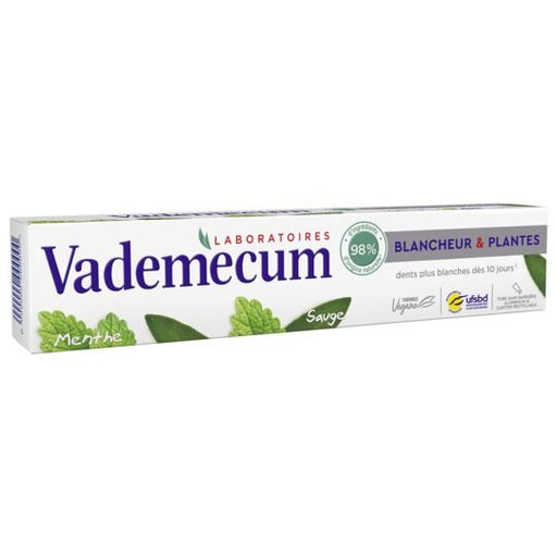 Vademecum - Toothpaste Whiteness and Plants 75ml - myPanier