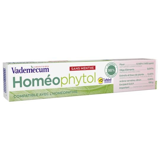 Vademecum - Toothpaste Homeophytol 75ml - myPanier