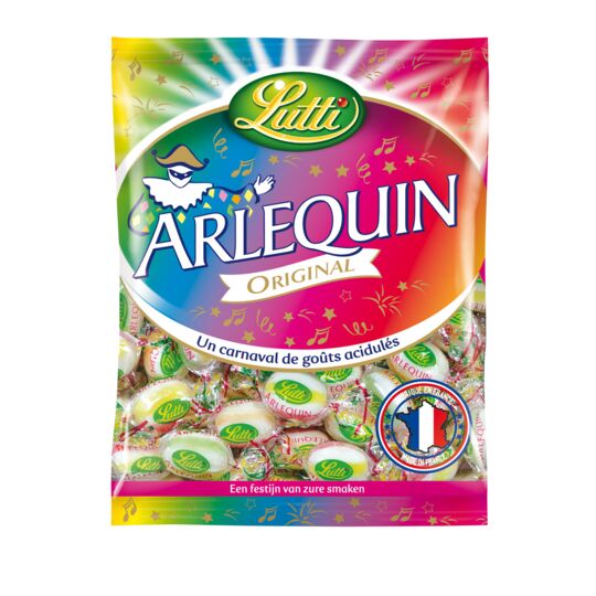 ARLEQUIN ORIGINAL - Le fameux bonbon Arlequin Lutti