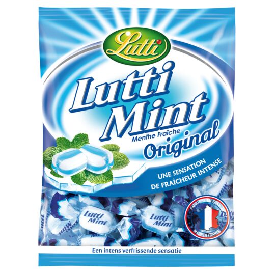Lutti Mint Original Candies, 250g (8.9oz) - myPanier