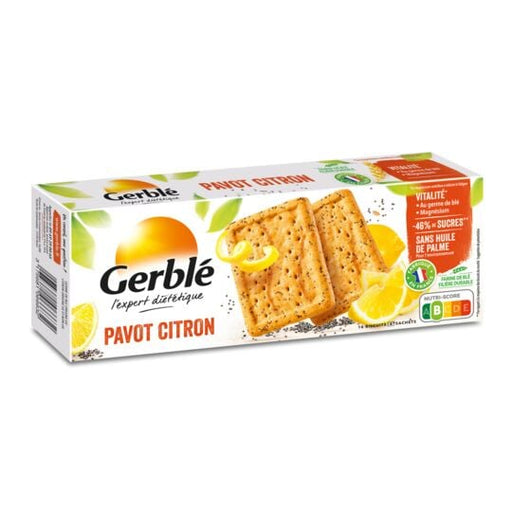 Gerblé - Organic Lemon Ginger Cookie, 132g (4.7oz)Default Title
