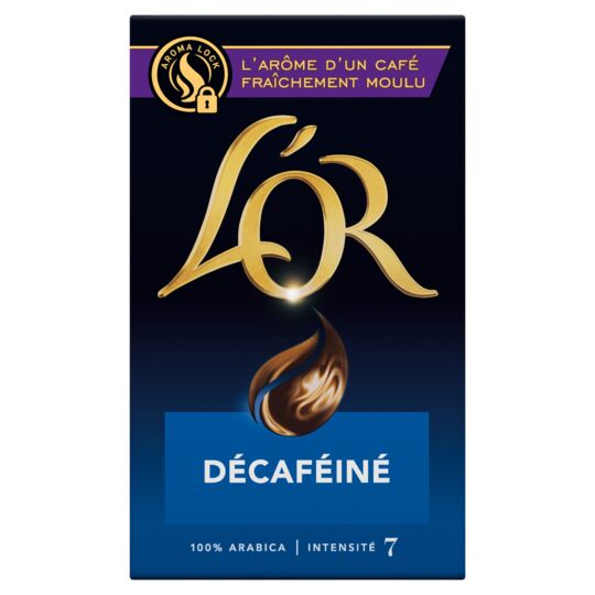 L'OR - Decaffeinated, Medium Roast, 100% Ground Coffee, 250g (8.9oz) - myPanier