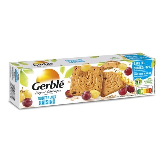 Gerblé - Salt Free Biscuits with Raisins, 20 pc, 360g