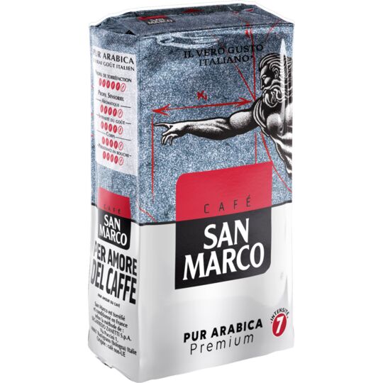 San Marco Pure Arabica Ground Coffee, 250g (8.9oz)
