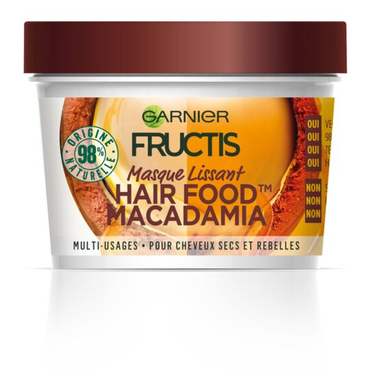 Garnier - Fructis Smoothing Hair Mask Macadamia, 390ml (13,8oz) myPanier