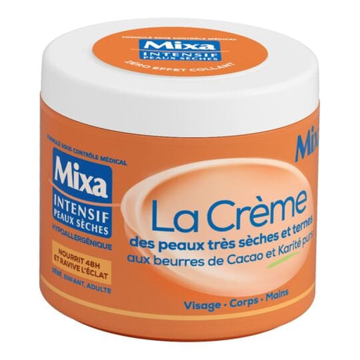 Mixa La Creme Pure Cocoa Butter and Shea Butter 400ml, (14.2oz) - myPanier