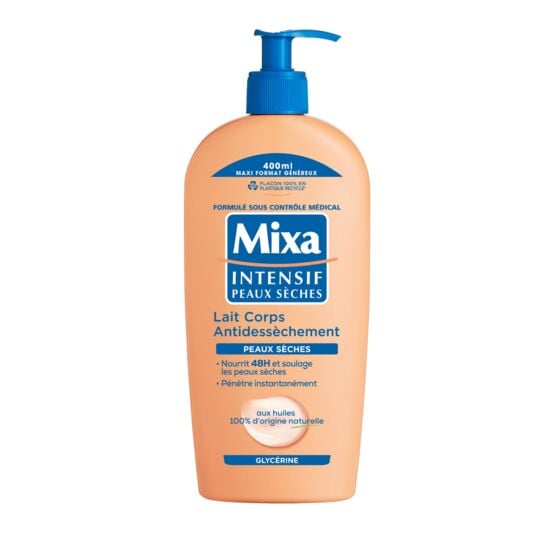 Mixa Anti-Drying Body Milk for Dry Skin 400ml, (14.2oz) - myPanier