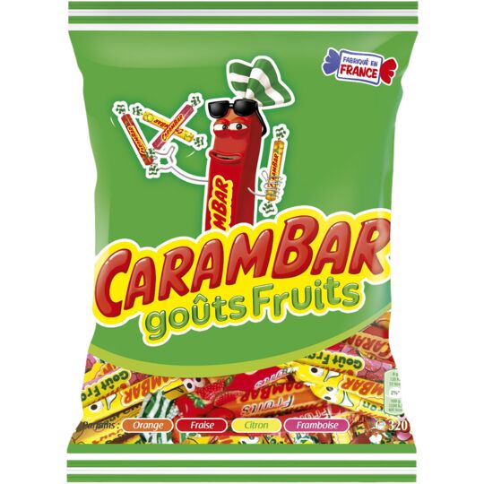 Carambar fruits - Carambar & Co - Bonbon enveloppé