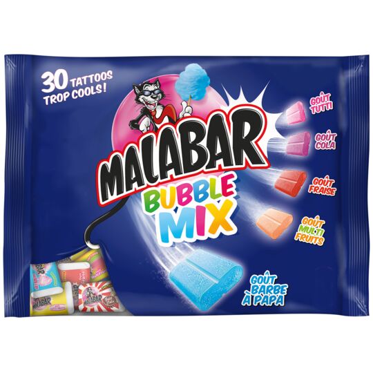 Chewing-gum Malabar tutti frutti 1 pce