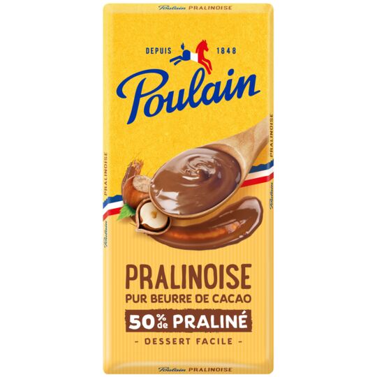 Chocolat praliné et Pralinoise