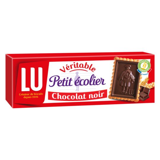 Gâteaux Petit écolier Lu chocolat noir - Paquet de 150 g