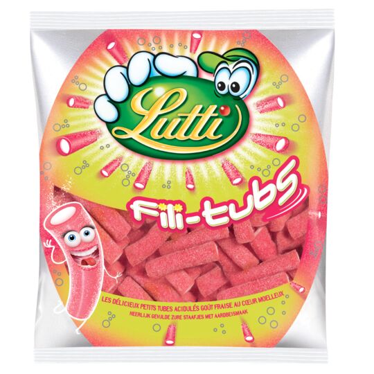 Lutti - Fili Tubs Original Sour Candy, 200g (7oz)