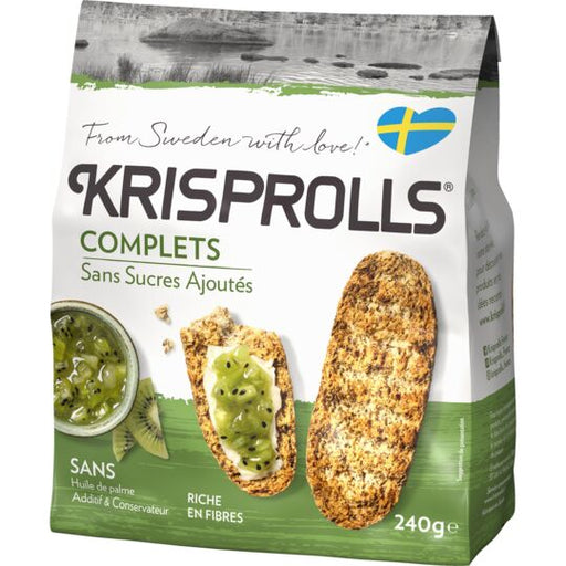 Krisprolls - Complets Without Added Sugars - myPanier