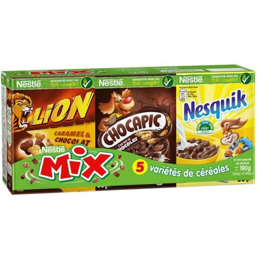 Nestlé - Breakfast Cereal Variety Pack x6, 190g (6.8oz)