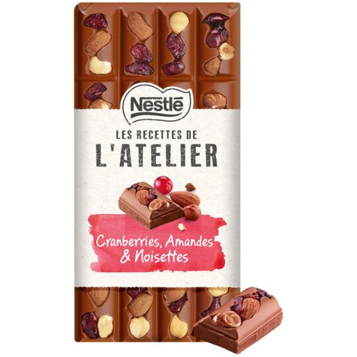 Nestle L'atelier Almonds, Cranberries, Hazelnuts Milk, 170g (6oz) - myPanier