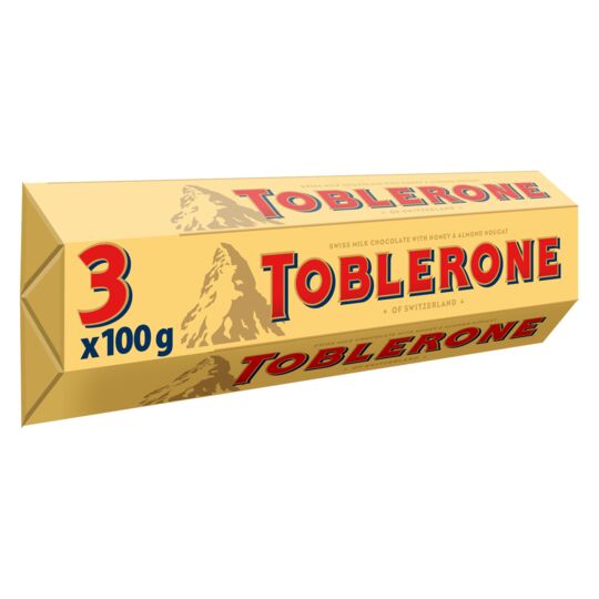 Toblerone 3x100g, 300g (10.6oz) - myPanier