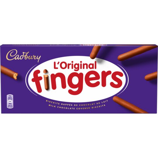 Cadbury - The Original Fingers, 138g (4.9oz) - myPanier