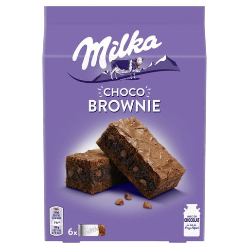 MILKA Chocolate Brownie Pocket x6, 180g (6.4oz) - myPanier