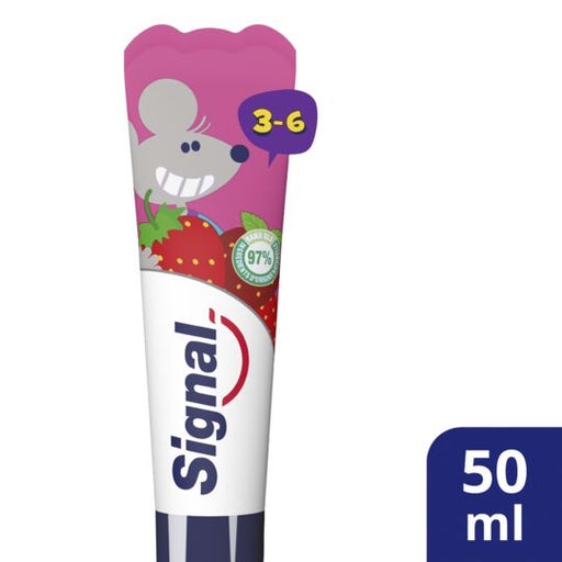 Signal - Junior Toothpaste Strawberry, 50ml (1.8oz) - myPanier