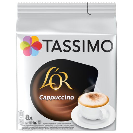 Dosettes Cappuccino Tassimo Carte Noire Pack de 8 dosettes