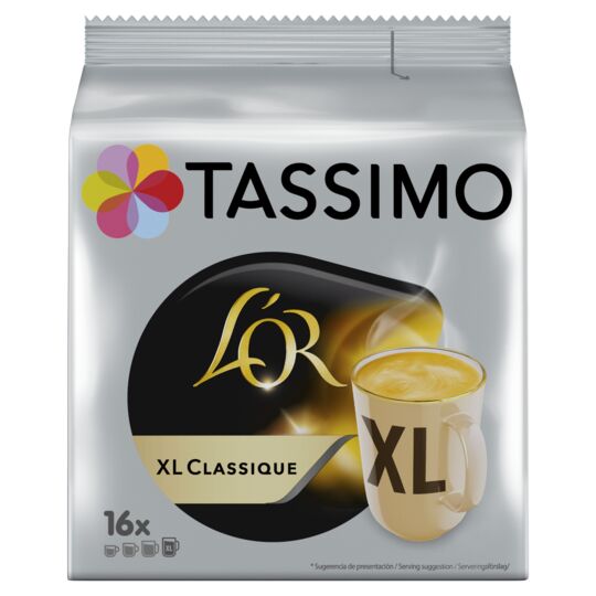Tassimo l'Or XL Classic Coffee, 136g (4.8oz)