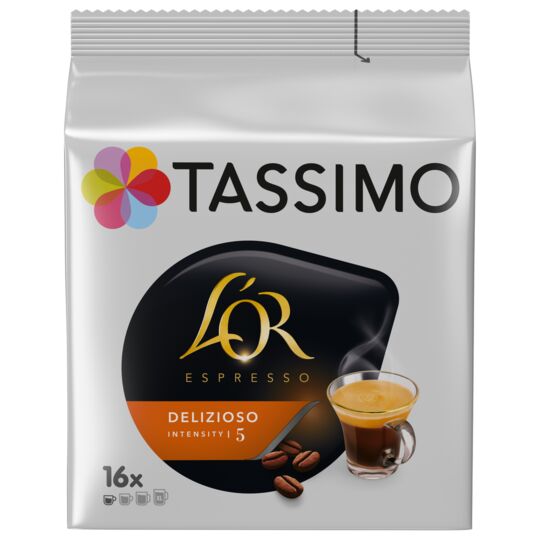 Tassimo L'Or Delizioso Coffee x 16 #5, 104g (3.7oz)